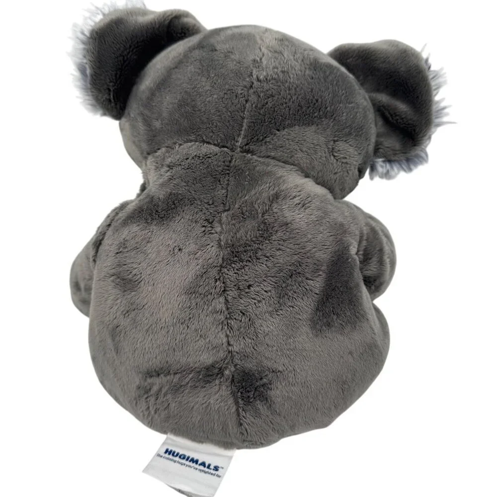 Hugimals Quinn The Koala Weighted Stuffed Animal 4.5 Lb Gray Plush Therapy